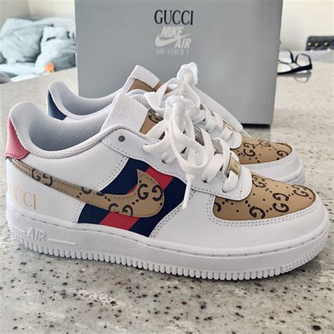 af1 gucci nike|Gucci air force 1 low gg.